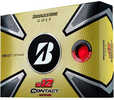 Bridgestone 2023 E12 Contact Red Golf Ball-dozen
