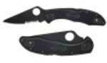 Spyderco Delica4 Folding Knife VG10/Black Combo 2.875" Black FRN C11PSBBK