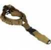 Aim Sports Inc. One Point Bungee Sling/Steel Clip/Sleeve-Tan AOPS01T