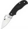 Spyderco Urban Folding Knife N690Co Plain 2.61" with Kraton Handle C127PBK