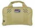 G*Outdoors GPS-1308Pct Double Pistol Case With Ammo Dump Cup Tan 1-2 Handguns