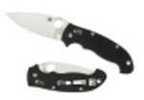 Spyderco Manix2 XL Black G-10 Blade PlainEdge C95GPBBK2