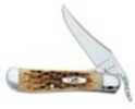 Case Cutlery RussLock Amber Bone Stainless Steel Pocket Knife Md: 260