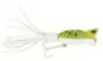 Arbogast Lures Hula Pop 5/8 2.25" Frog WHT