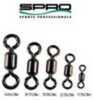 Gamakatsu / Spro Power Swivels Black Barrel 10Pk 230# Md#: PSB02