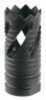 TacFire MZ1021 Thread Crown 223 Rem/5.56 NATO Muzzle Brake 1/2"-28 tpi Black Oxide Steel