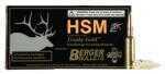 6.5 Creedmoor 20 Rounds Ammunition HSM 130 Grain Match Hunting VLD