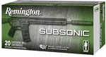 9mm Luger 50 Rounds Ammunition Remington 147 Grain Open Tip Flat Base