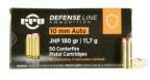 PPU Defense Line 10mm 180 JHP 50 Rounds Ammunition PPD10