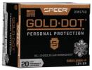 9mm Luger 20 Rounds Ammunition Speer 124 Grain Hollow Point