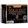 38 Special 20 Rounds Ammunition Speer 135 Grain Hollow Point