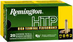 40 S&W 20 Rounds Ammunition Remington 155 Grain Jacketed Hollow Point