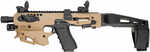 Command Arms MCKTA MCK Advanced Conversion Kit for Glock 17/19/19X/22/23/31/32/45 Gen3-5 Flat Dark Earth Polymer Stock