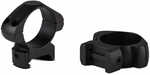 Konus Steel Rings Set 1" Diam Medium Black