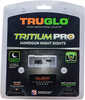 Truglo Tritium Pro Night Sights Fits Glock MOS 20/21/25/28/29/30/31/32/37/40/41 Green w/Orange Outline Front