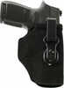 Galco TUC224B Tuck-N-Go 2.0 IWB Fits Glock 17/22/31 Steerhide Black