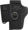 Galco Walkabout 2.0 Holster IWB Fits 1911 with 4" Barrels and Similar Ambidextrous Leather Black