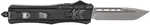 Cobra TEC Knives LLC CTK-1 Medium 3" 440C Stainless Steel Tanto Black Zinc-Aluminum Alloy