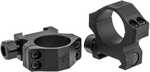 Sig Sauer Electro-Optics SOA10019 Alpha1 Tactical 1" Ring Set Low Aluminum Black Matte