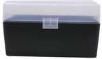 Berrys 79314 409 Ammo Box 243/308 50 Rd Plastic Clear/Black