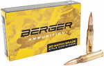 308 Winchester 20 Rounds Ammunition Berger Bullets 175 Grain Open Tip Match