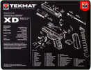 Beck Tek, LLC (TEKMAT) R20XDMOD2 Springfield XD Mod2 Ultra Premium Cleaning Mat Springfield XD Mod2 Parts Diagram 20