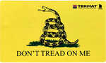 Beck TEK, LLC (TEKMAT) 42Tread Don't Tread On Me Floor Mat Gadsden Flag 25" X 42" Yellow/Black