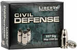 Liberty Ammunition Lacd357sig053 Civil Defense 357 Sig 50 Gr Hollow Point (hp) 20 Bx/ Cs