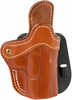 1791 Gunleather ORPDH21CBRR Classic Brown Leather OWB for Glock 17/S&W Shield/Sprgfld XD9 Right Hand