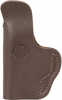1791 Gunleather FCD3BRWR Brown Leather IWB 1911 3", for Glock 42, 43, 43X Right Hand
