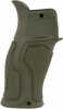 FAB Defense Gradus Pistol Grip Polymer/Rubber OD Green