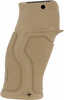 FAB Defense Gradus With Beavertail Pistol Grip Polymer/Rubber Flat Dark Earth