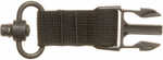 TACSHIELD (Military Prod) T6093Bk QD Sling Attachment For QD Push Button Black Webbing