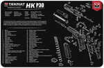TekMat HK P30 Handgun Cleaning Mat 11"X17"X1/8"