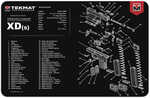 TekMat Springfield XD-S Handgun Cleaning Mat 11"X17"X1/8"