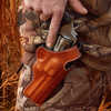 Desantis Gunhide Dual Angle Hunter Tan Saddle Leather OWB Fits Glock 40 Right Hand