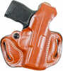 Desantis Gunhide Thumb Brake Mini Slide Tan Saddle Leather OWB Ruger 57 Right Hand