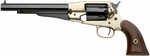 Pietta 1858 Rem Texas SAO 44 Cal Striker Fire 8" 6Rd Brass Frame Blued Barrel & Cylinder Walnut Grip