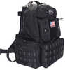 G*Outdoors Tactical Range Backpack PRYM1 Blackout 1000D Nylon 4 Handguns