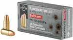 PPU 9X19mm 124 FMJ Rangemaster Ammo 50 Round Box