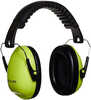 Allen Sound Shield Youth Foldable Safety Earmuffs 21 Db Over The Head Black/Chartreuse