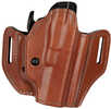 Bianchi Allusion Assent Pro-Fit 83 Tan Leather Holster W/Laminate Liner Belt Right Hand