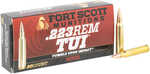 Fort Scott Munitions 223 Rem 55 Gr FMJ Ammo - 20 Rounds for Tactical Shooters