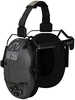 Walkers GWP-DFM-BTN Firemax Digital BFN Muff Polymer Black Ear Cups With Headband & White Logo