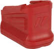 ZEV Technologies Polymer Base Pad +5 Red For Glock 17