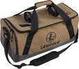 Leupold Optics Go Gear Duffle Nylon Tan With Black Strap Expanding Side Pockets Internal Sections For