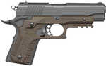 Recover Tactical Grip & Rail System Tan Polymer Picatinny For Compact 1911