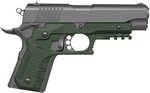 Recover Tactical Grip & Rail System Green Polymer Picatinny For Compact 1911