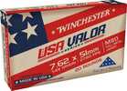 Winchester Ammo Usavm80x Usa Valor 7.62x51mm Nato 149 Gr Full Metal Jacket (fmj) 20 Bx/ 25 Cs