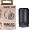 Sharps Bros Bad01 Badlands Black 17-4 Stainless Steel With 1/2"-28 tpi Threads, 2.75"L, 1.50" Outside Diameter For Multi